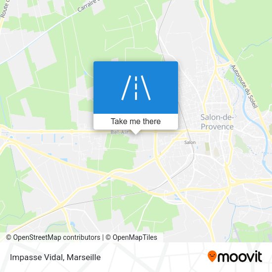 Impasse Vidal map