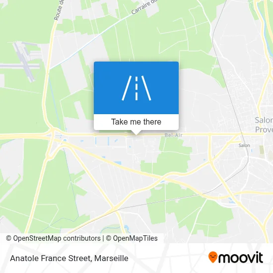 Rue Anatole France map