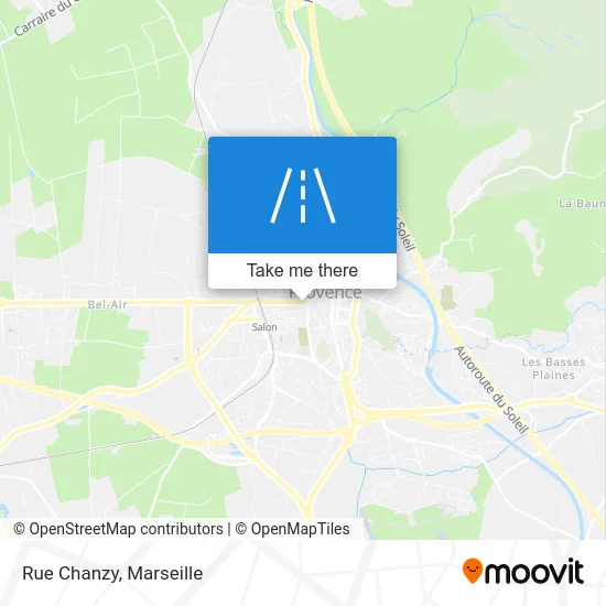 Rue Chanzy map