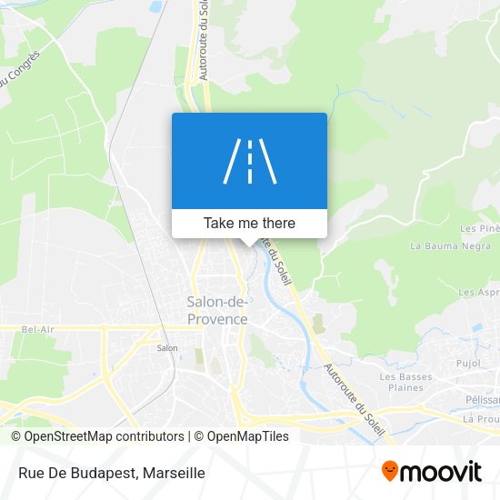 Rue De Budapest map