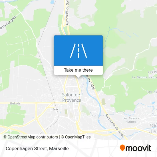 Rue De Copenhague map