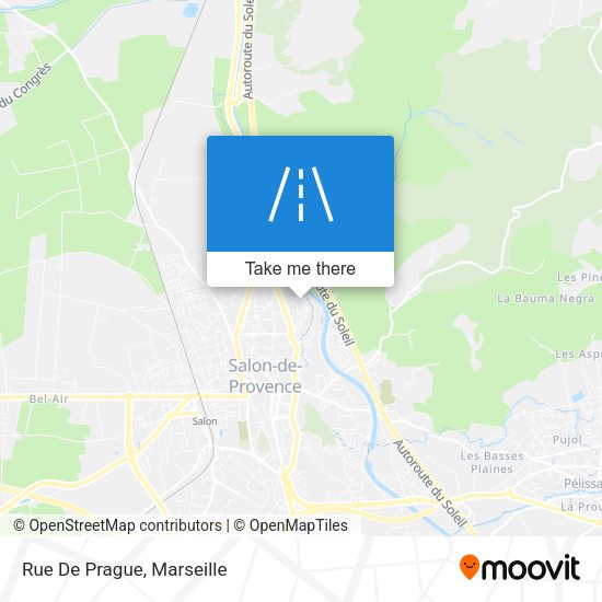 Rue De Prague map