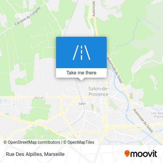 Rue Des Alpilles map