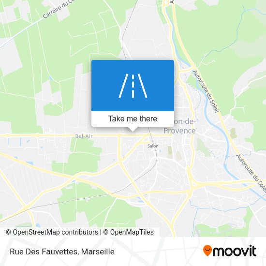 Rue Des Fauvettes map