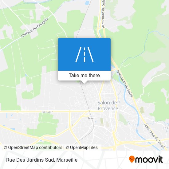 Rue Des Jardins Sud map