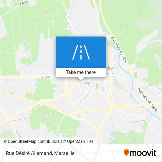 Rue Désiré Allemand map