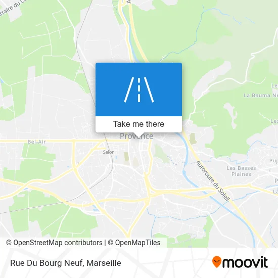 Rue Du Bourg Neuf map