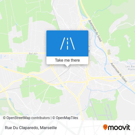 Rue Du Claparedo map