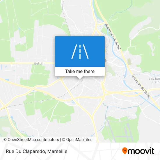 Rue Du Claparedo map