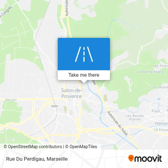Rue Du Perdigau map