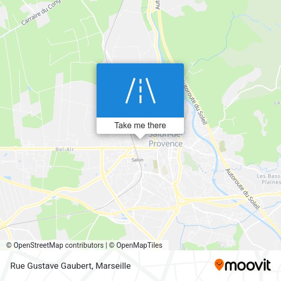 Rue Gustave Gaubert map
