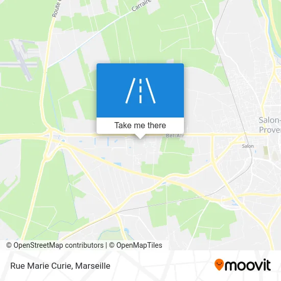 Rue Marie Curie map