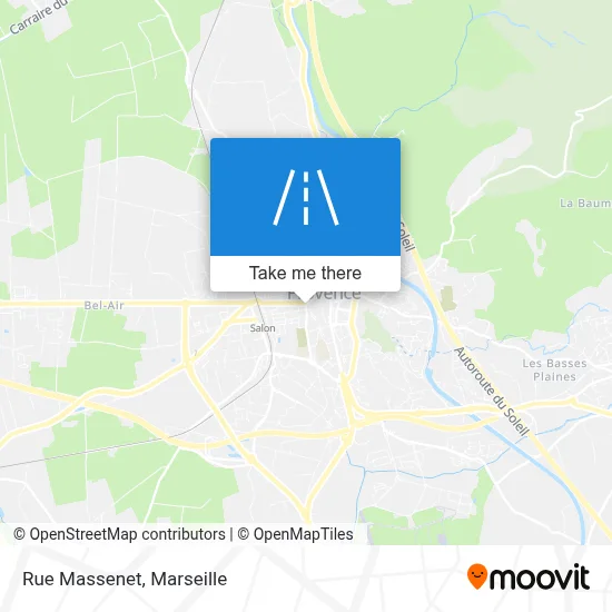 Rue Massenet map