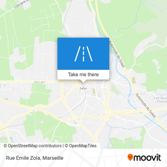 Rue Émile Zola map