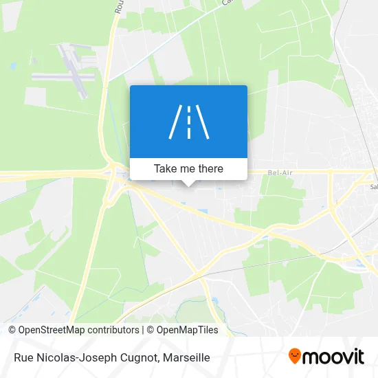 Rue Nicolas-Joseph Cugnot map