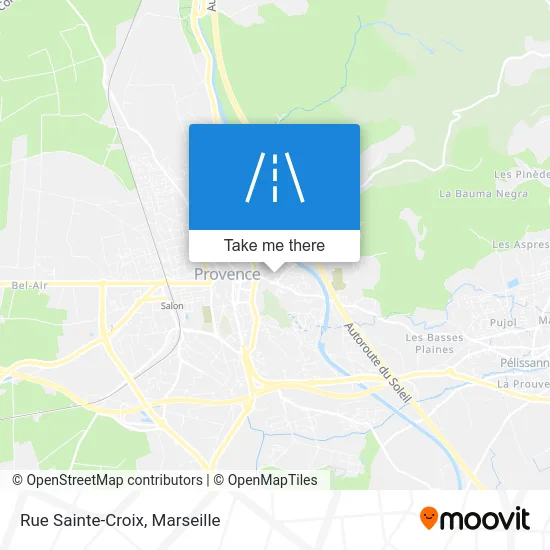 Rue Sainte-Croix map