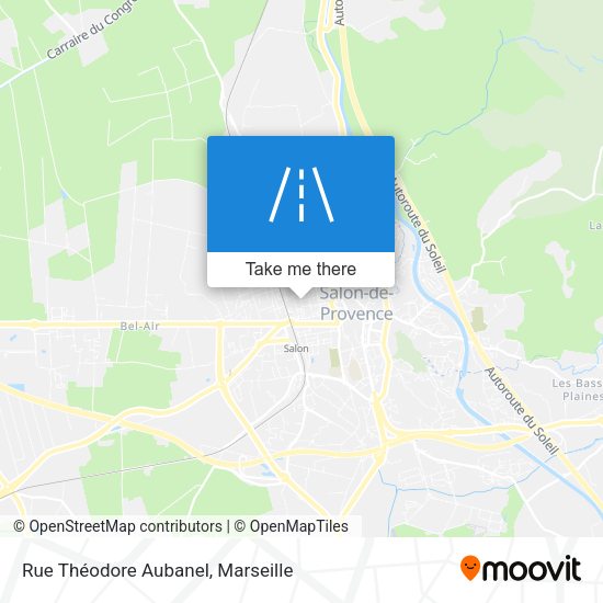 Rue Théodore Aubanel map