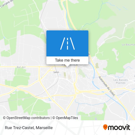 Rue Trez-Castel map