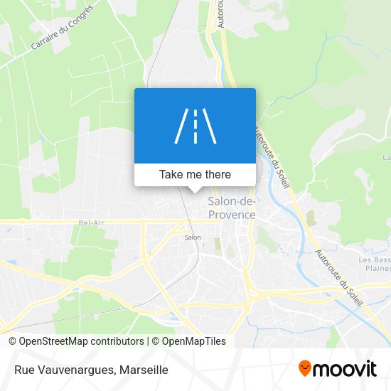 Rue Vauvenargues map