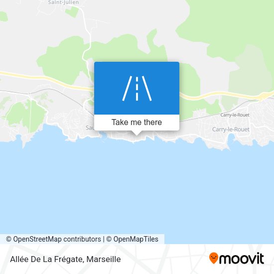 Allée De La Frégate map