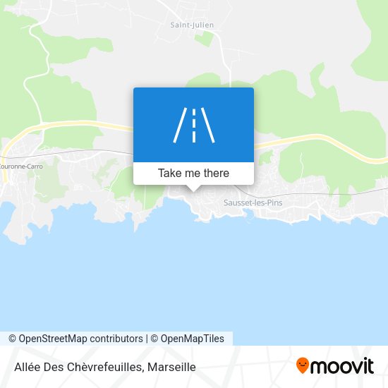 Allée Des Chèvrefeuilles map