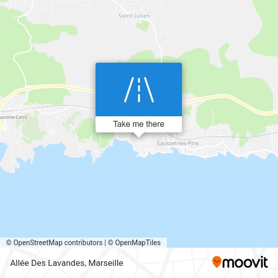 Allée Des Lavandes map