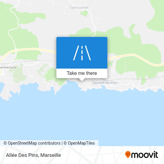 Allée Des Pins map