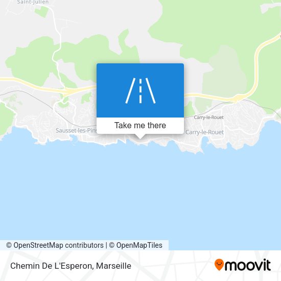 Chemin De L'Esperon map