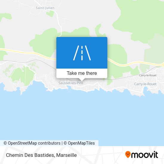 Chemin Des Bastides map