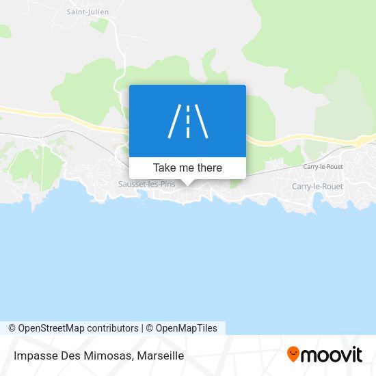 Impasse Des Mimosas map