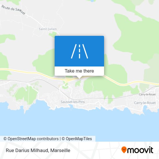 Rue Darius Milhaud map