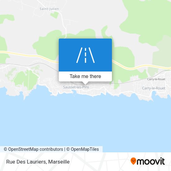 Rue Des Lauriers map