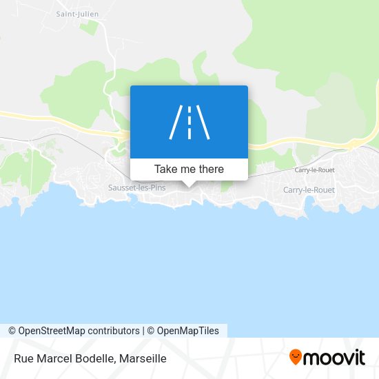 Rue Marcel Bodelle map