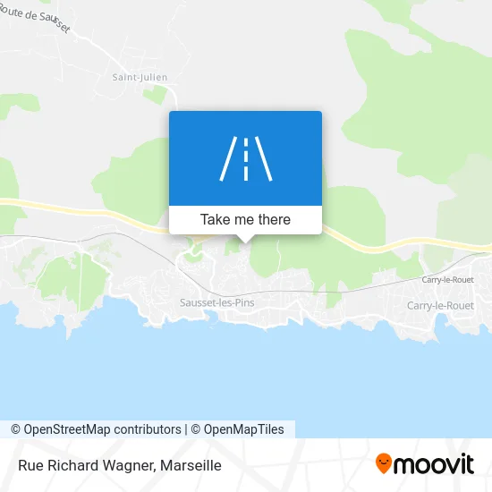 Rue Richard Wagner map