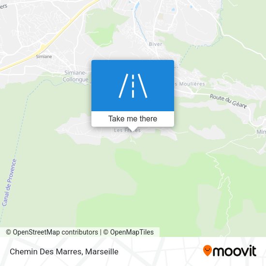 Chemin Des Marres map