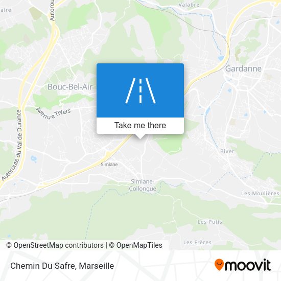 Chemin Du Safre map
