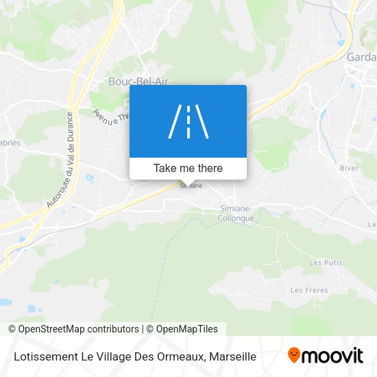 Lotissement Le Village Des Ormeaux map