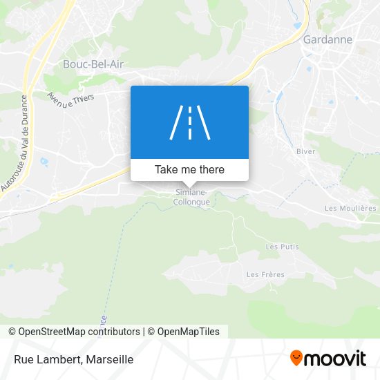 Rue Lambert map