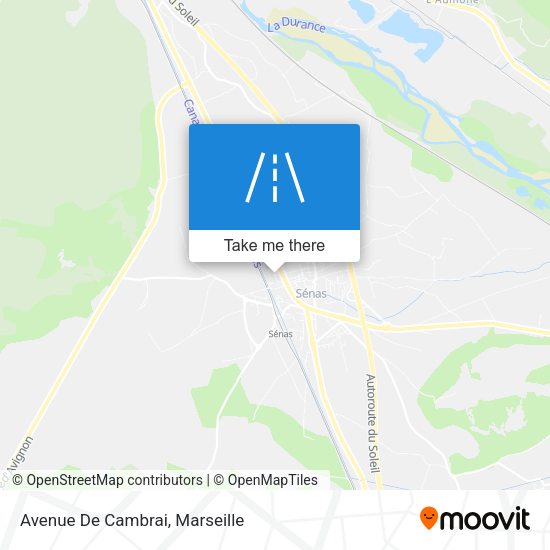 Avenue De Cambrai map