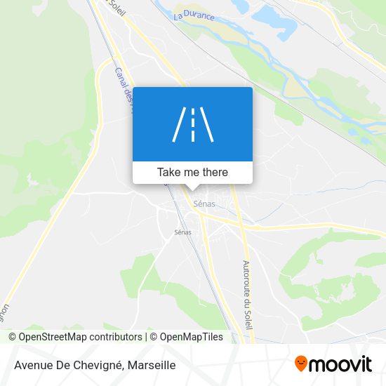 Avenue De Chevigné map