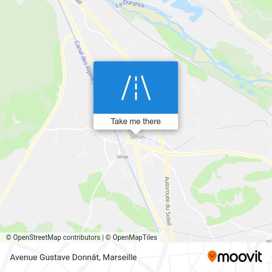 Avenue Gustave Donnât map