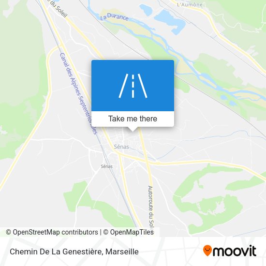 Chemin De La Genestière map