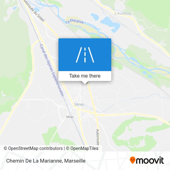 Chemin De La Marianne map