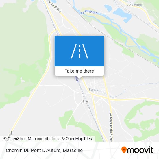 Chemin Du Pont D'Auture map