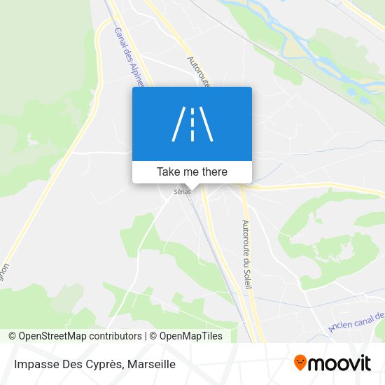 Impasse Des Cyprès map