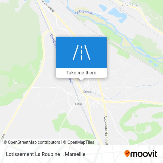 Lotissement La Roubine I map
