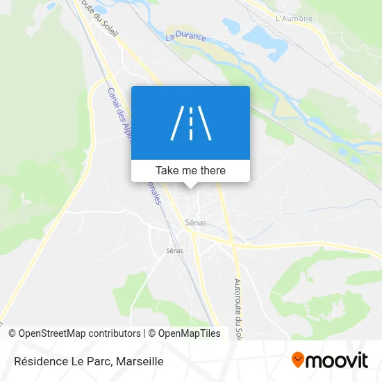 Résidence Le Parc map