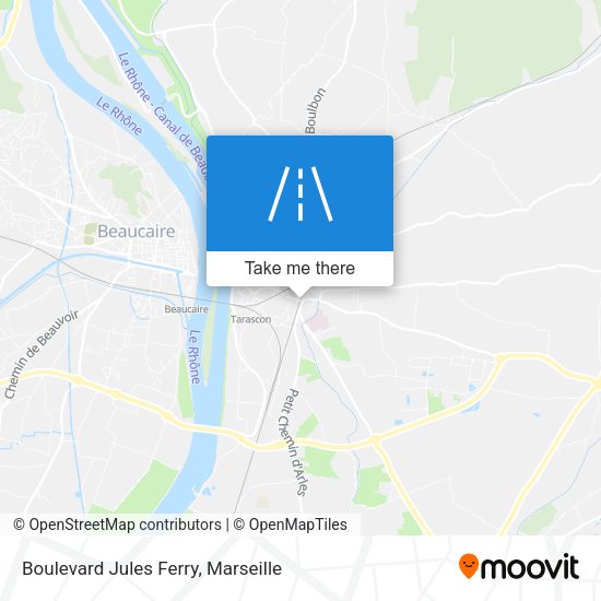 Boulevard Jules Ferry map