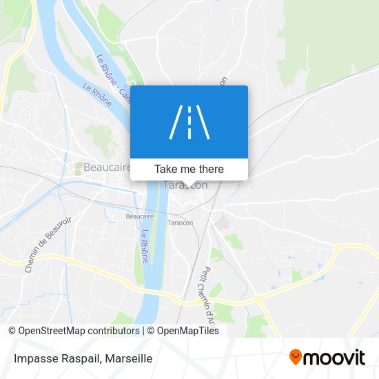 Impasse Raspail map
