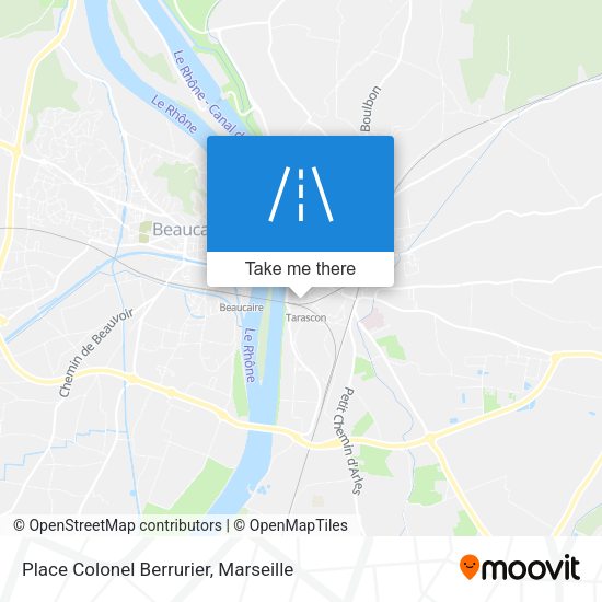 Place Colonel Berrurier map